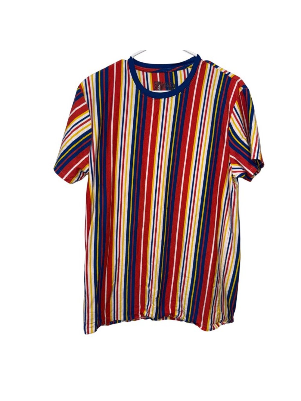 San Francisco Work Shirts Mens XL Striped Cotton T-Shirt Multicolor